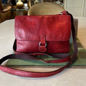 Jack George Leather Crossbody Bag